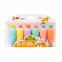 ماژیک هایلایت هویج پاستلی رنگی رنگی با کیفیت