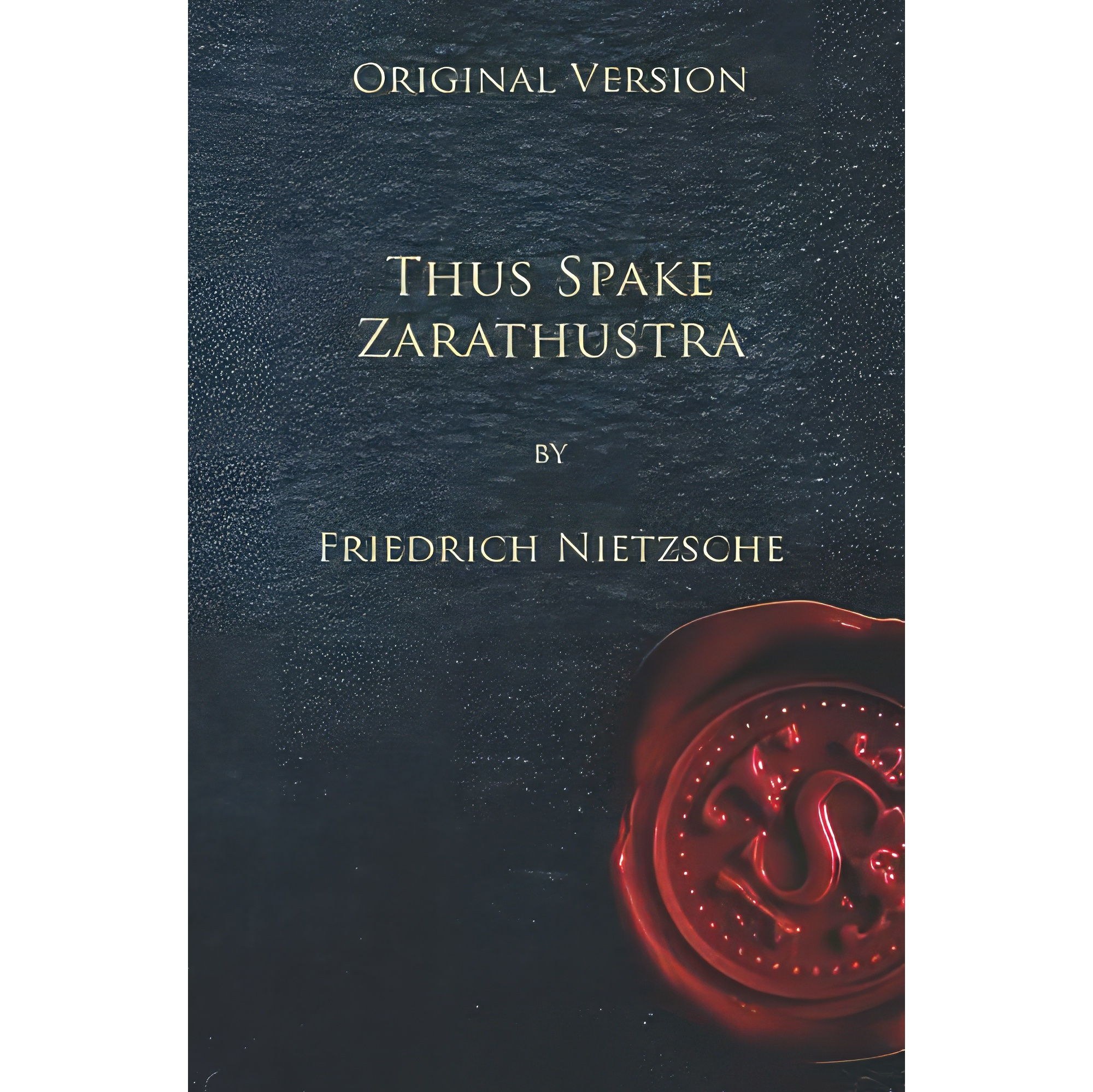 کتاب زبان اصلی Thus Spake Zarathustra Original Version اثر Friedrich Nietzsche
