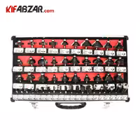 ست تیغ اورفرز شفت 6 میلیمتر 50 عددی بلیدکات