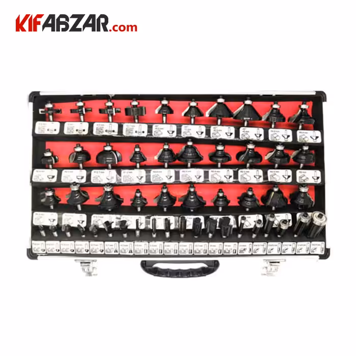 ست تیغ اورفرز شفت 6 میلیمتر 50 عددی بلیدکات