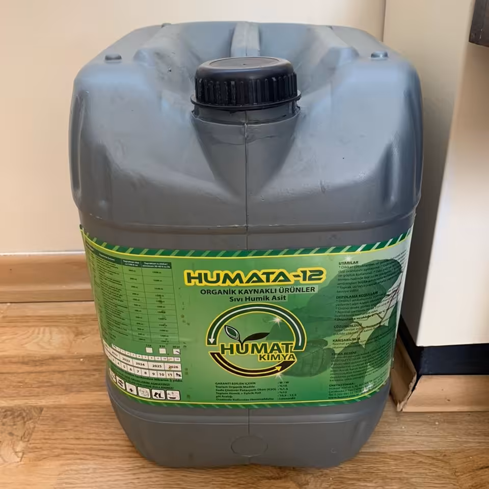 اسید هیومیک 20 لیتری (هومات ترکیه اصل)