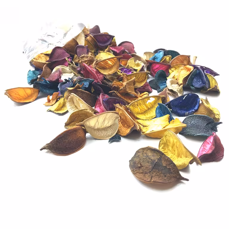 گل خشک تزئینی بسته ای