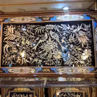 تابلو قلمزنی طرح اسلیمی(تذهیب)