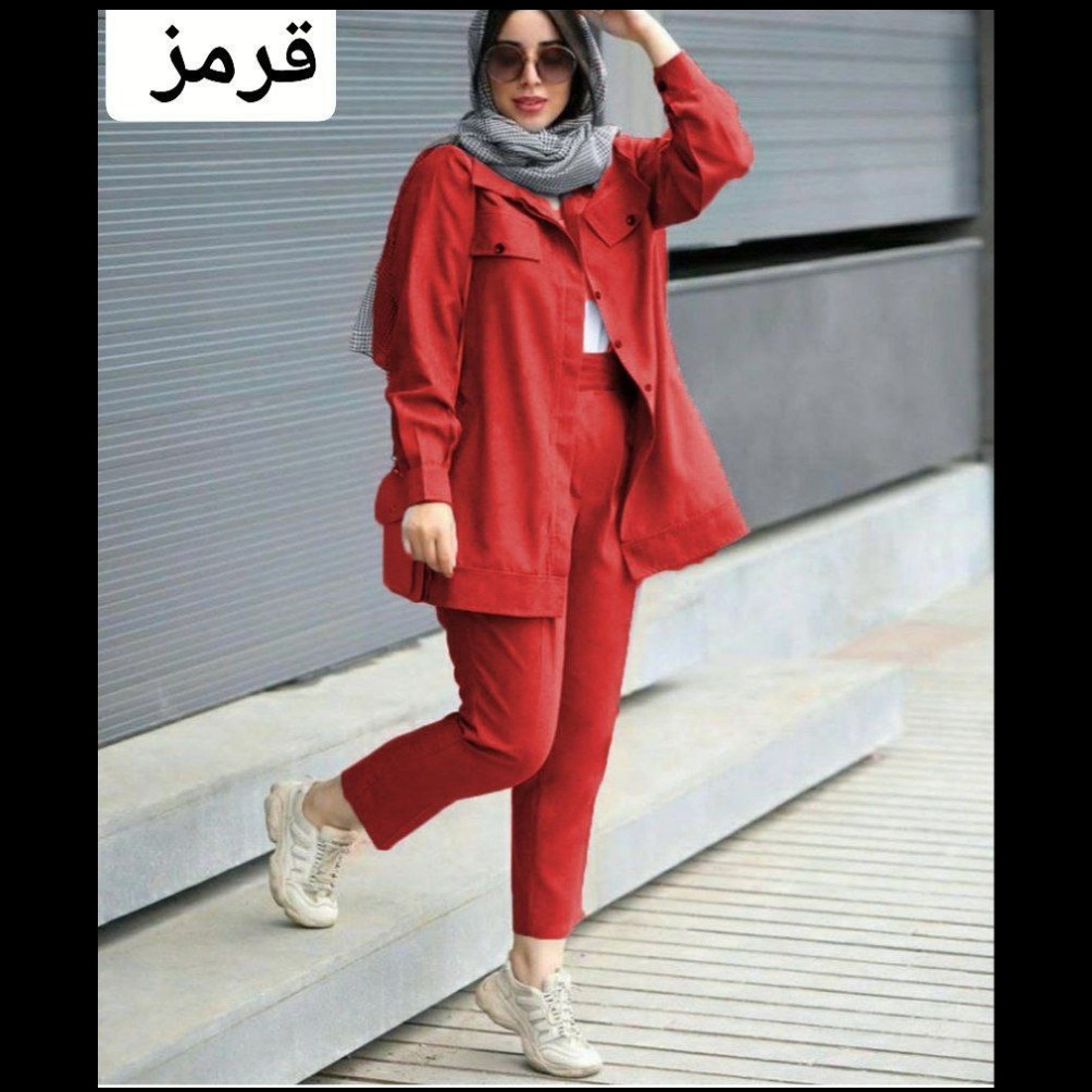 مانتو شلوار جنس میکرو تنخور فوق العاده شیک