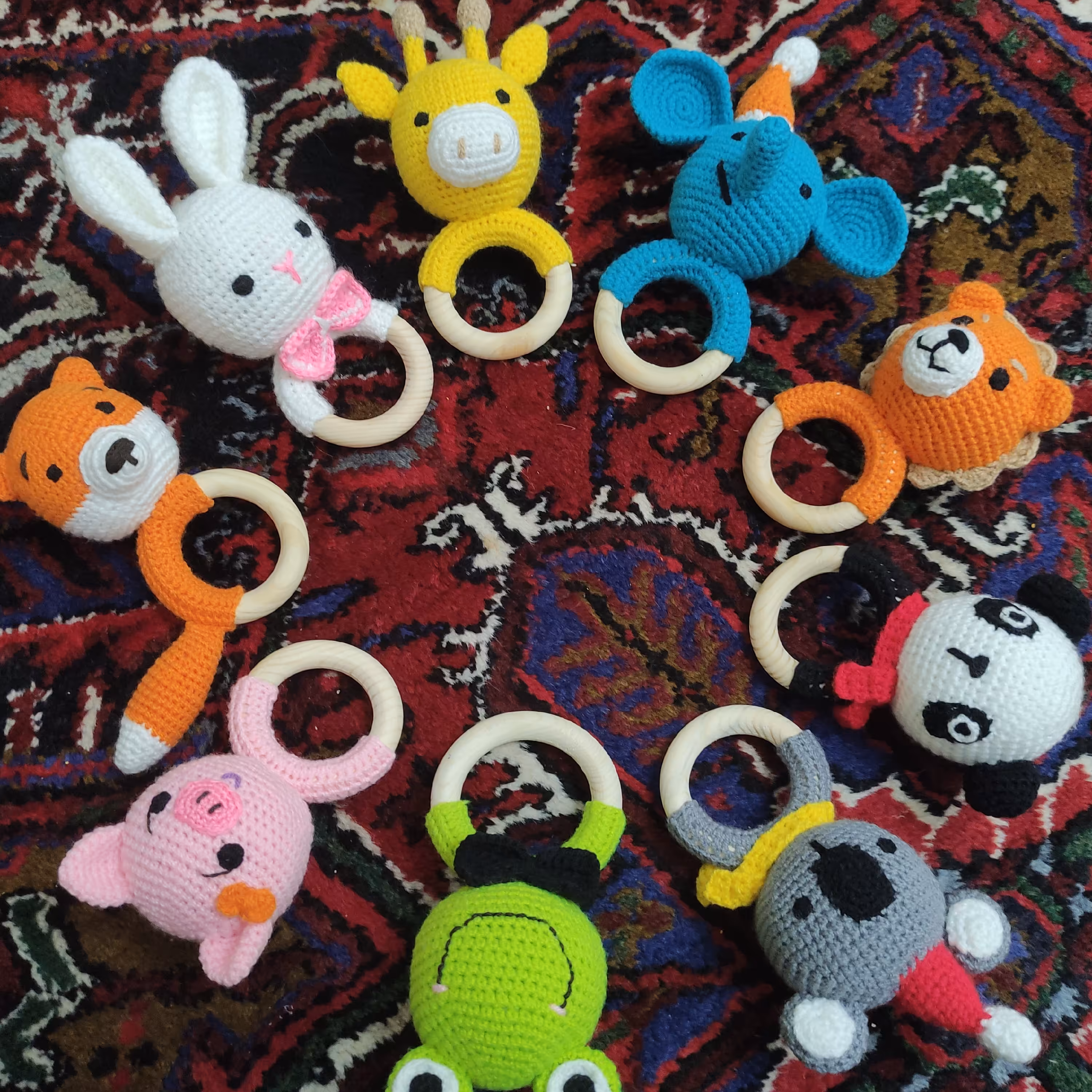 جغجغه بافتنی