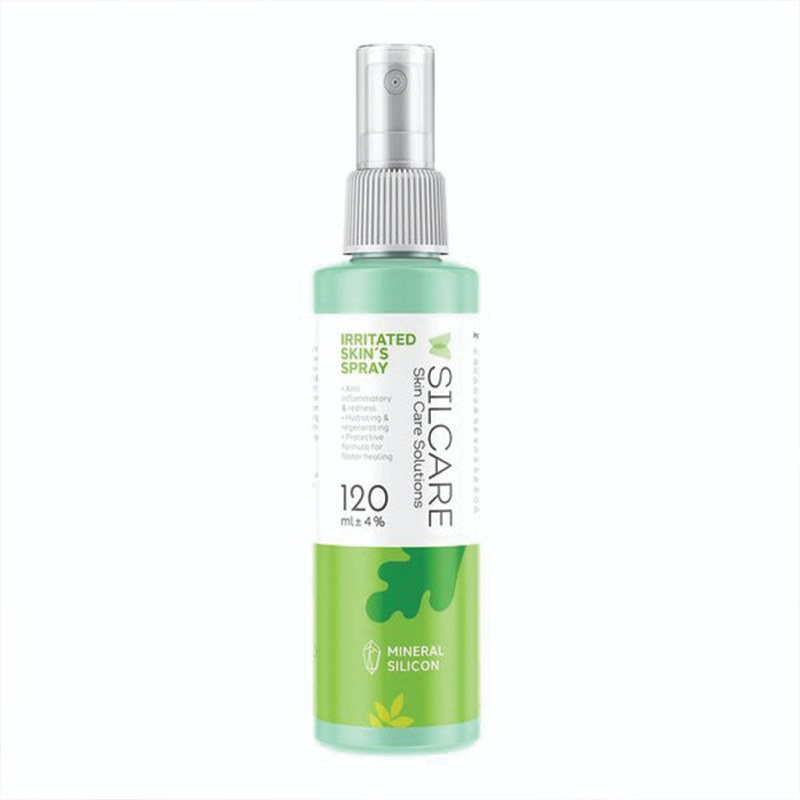 اسپری مناسب پوست آسیب دیده سیلکر IRRITATED SKINS SPRAY 120ML SILCARE