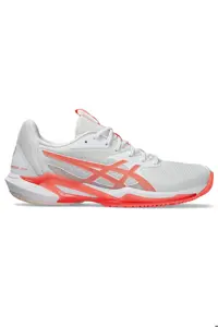 کفش تنیس سفید زنانه سرعت راه حل FF 3 100 Asics