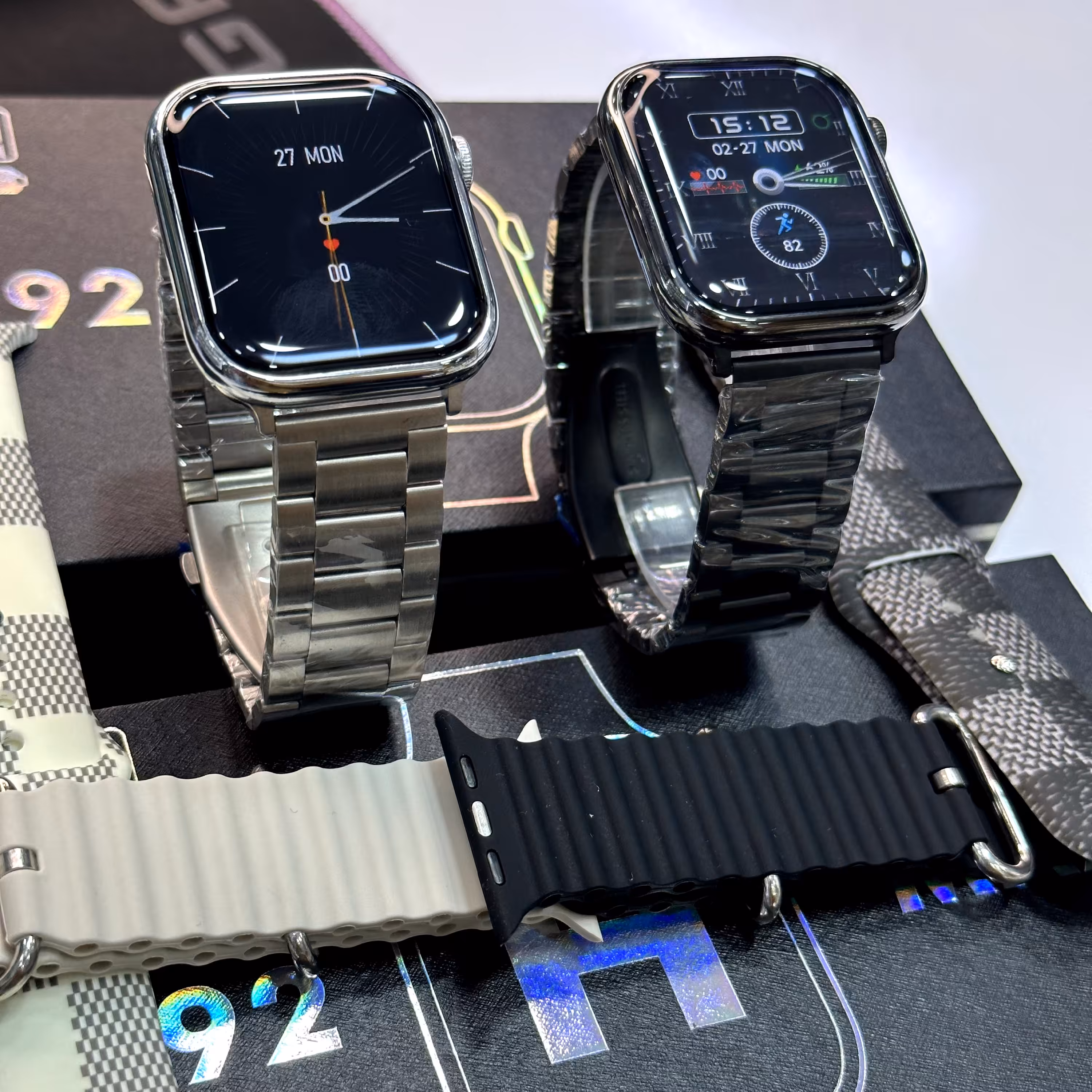 ساعت هوشمند سری 8 ws92max با 3 بند