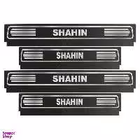 برچسب پارکابی خودرو مهدیار طرح چرم کد SP153 مناسب برای شاهین بسته 4 عددی