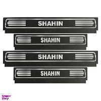 برچسب پارکابی خودرو مهدیار طرح چرم کد SP153 مناسب برای شاهین بسته 4 عددی