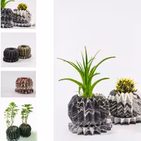 قالب سیلیکونی گلدان الیکا بازیری 