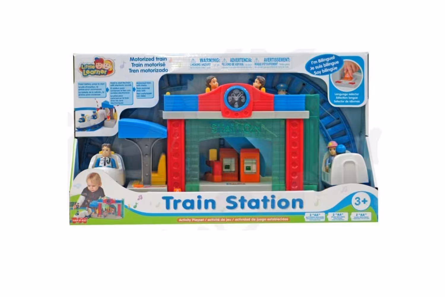 ایستگاه قطار بزرگ موزیکال مدل little learner 3966