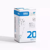 لامپ 20 وات LED بروکس ( رنگ مهتابی )