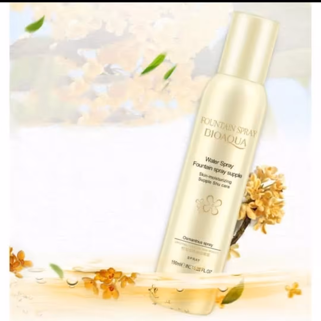 اسپری مرطوب کننده و آبرسان عثمانتوس بیوآکوا
BIOAQUA MOISTURIZING AND HYDRATING OSMANTHUS SPRAY

