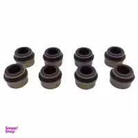 لاستیک ساق سوپاپ کد 6763 مناسب برای پژو 405 بسته 8 عددی