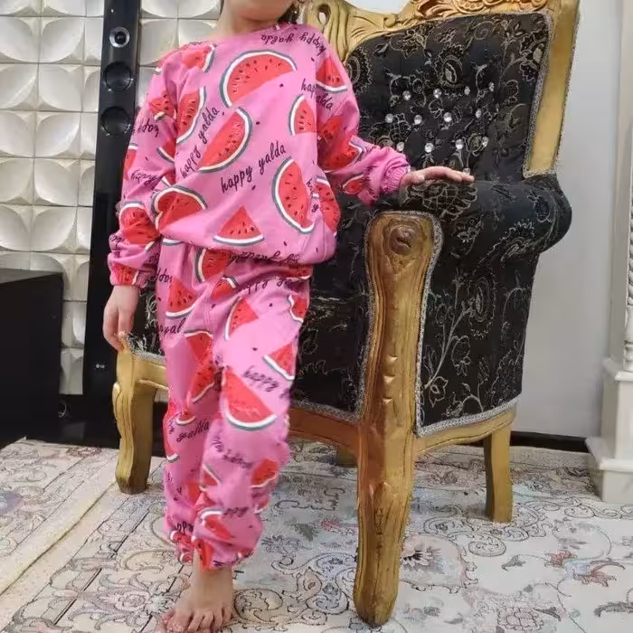 ست بلوز شلوار یلدایی اسپورت دخترانه و پسرانه