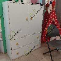 کمد ام دی اف جادار کشودار،ارسال پسکرایه است