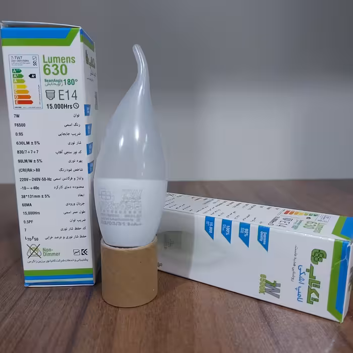 بسته 4 عددی لامپ اشکی 7 وات مهتابی تک تاب گارانتی تا خرداد 1402، رسا الکترونیک