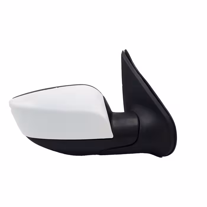 آینه برقی کوئیک با قاب رنگی سفید کاوج چپ