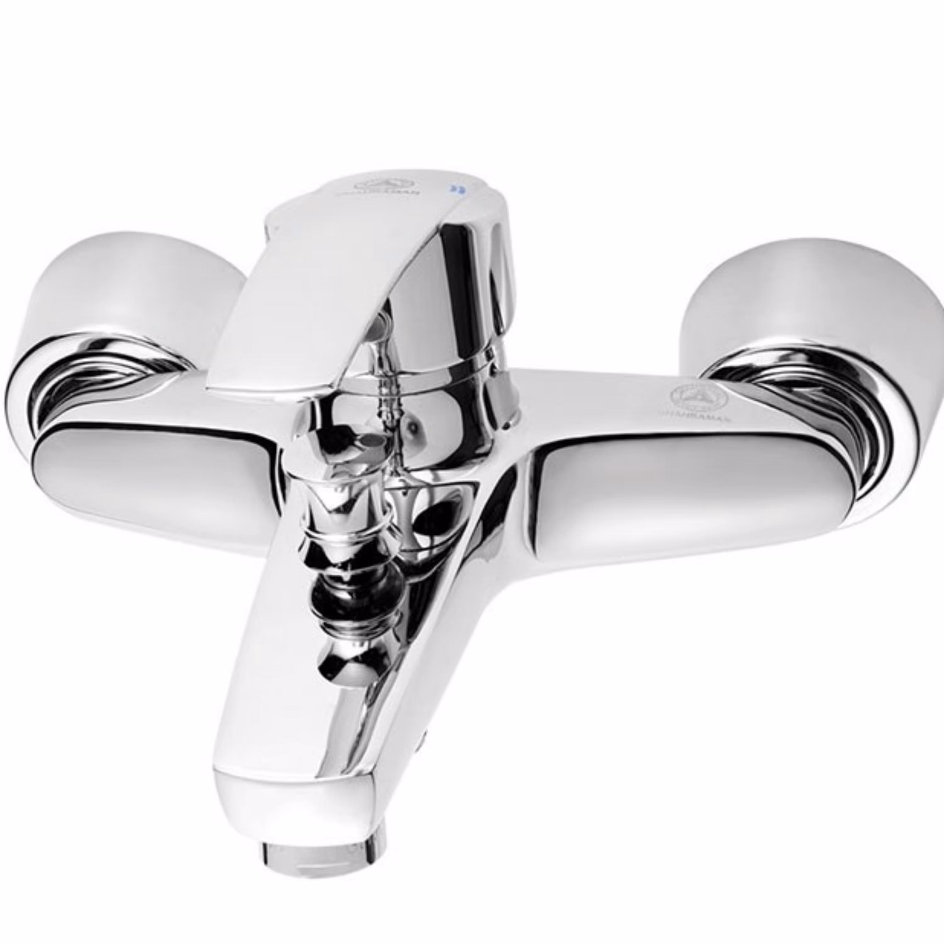 شیر  دوش حمام مدل بهادر قهرمان با طراحی ساده و زیبا