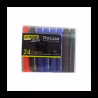 یدک ماژیک وایت بردی شارژی ووک بسته ی 24 عددی رنگ جور