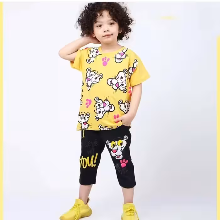 تیشرت شلوارک پسرانه و دخترانه