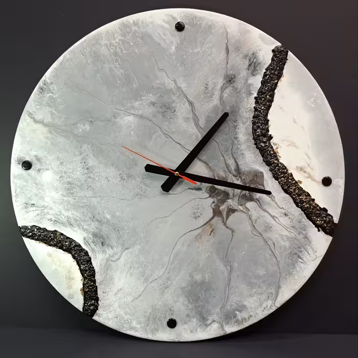 ساعت دیواری رزینی