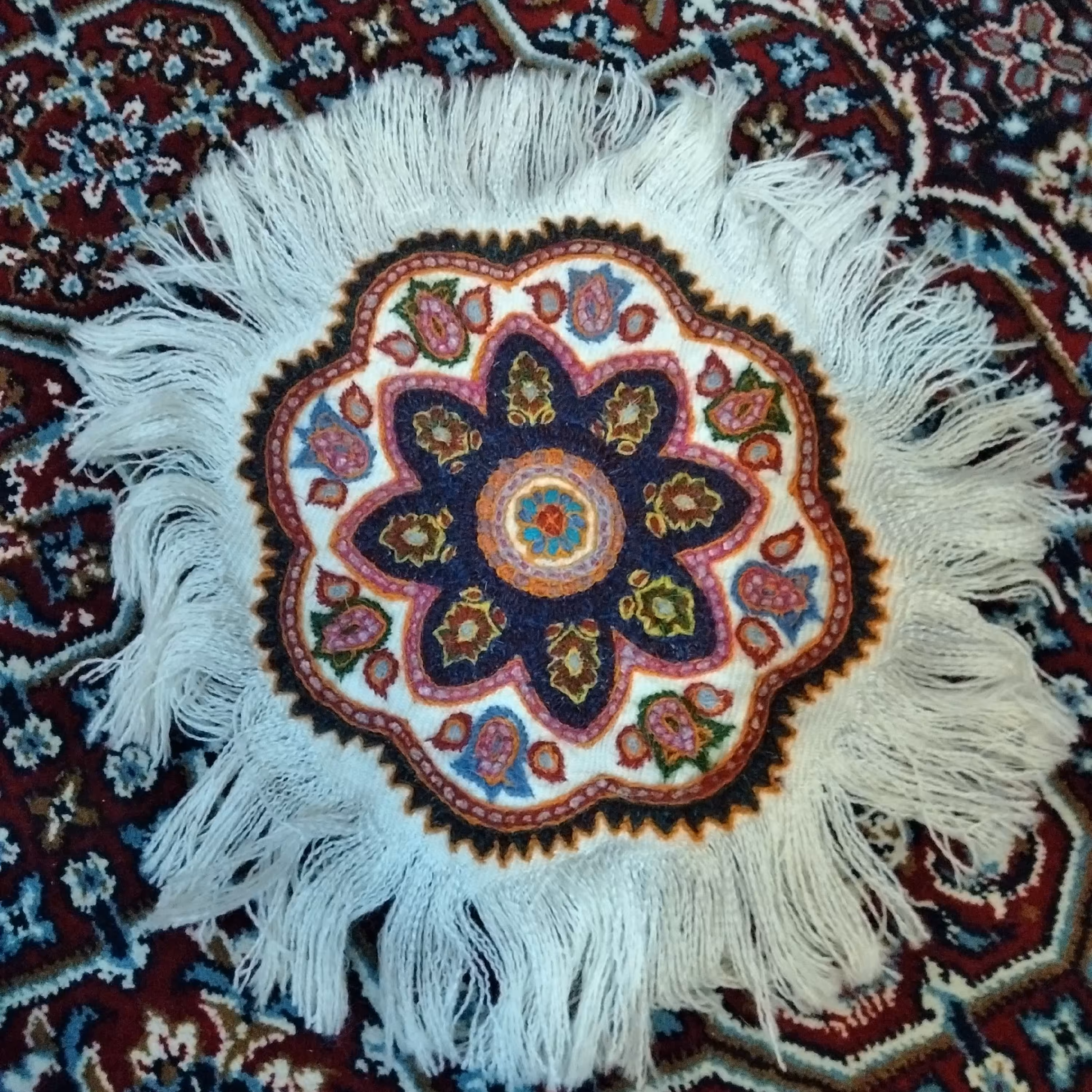 پته دستبافت کرمان (کد117)