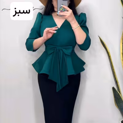 شومیز مجلسی پاپیونی مازراتی