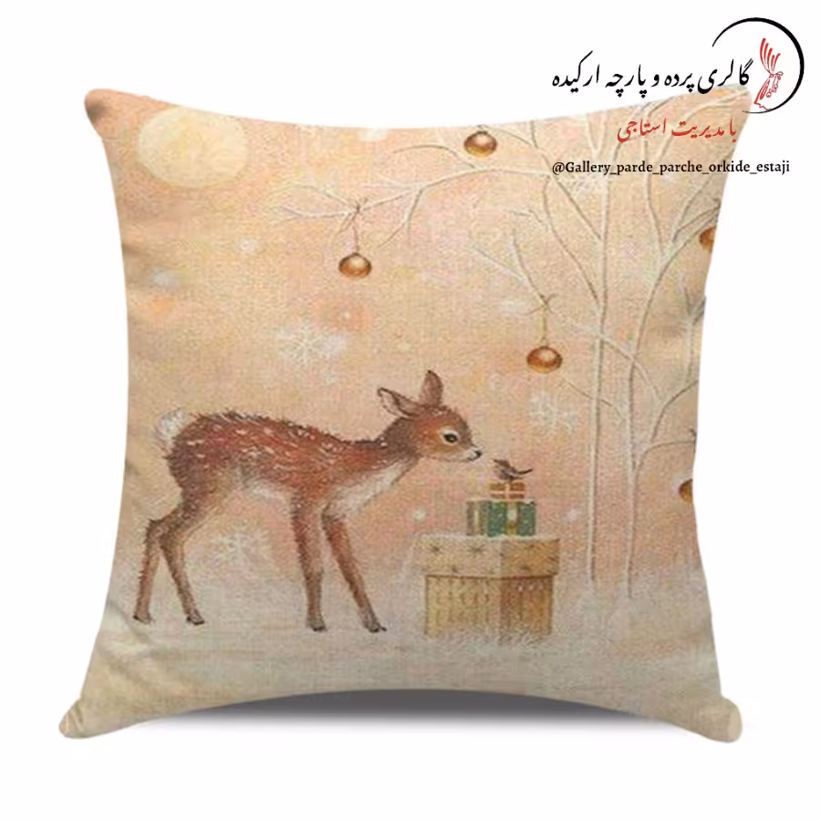 کاور کوسن چاپی طرح نقاشی کد 033