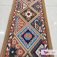 روپله ای 30 در 70 گلیم ماشینی نقشه محراب بژ با ارسال رایگان