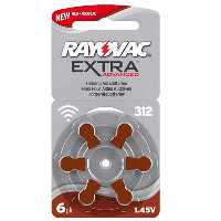 باتری سمعک ریواک شماره 312 RAYOVAC | فروشگاه اینترنتی تاتا کالا