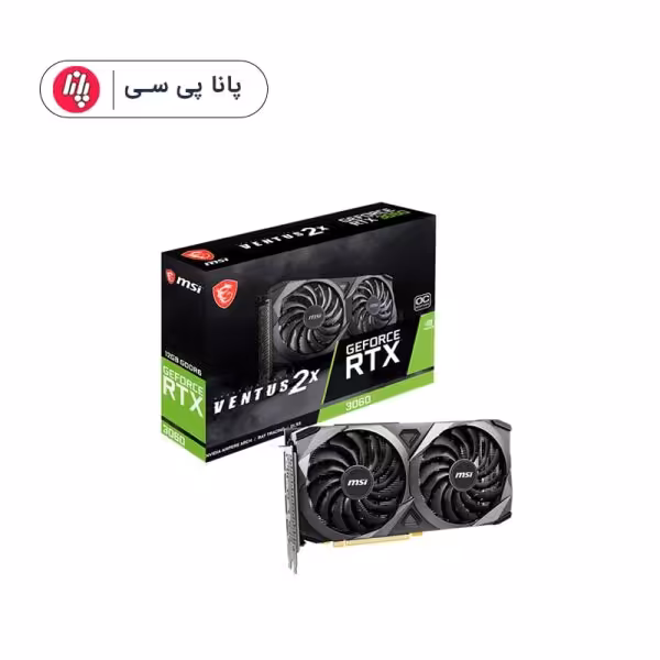 کارت گرافیک MSI GEFORCE RTX 3060 VENTUS 2X 12G OC