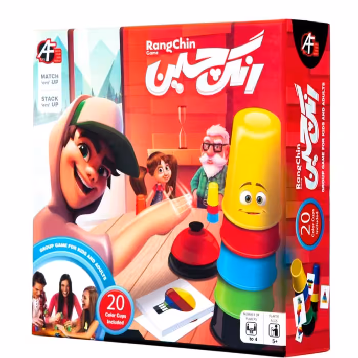 بازی جذاب رنگ چین 1تا 4نفره