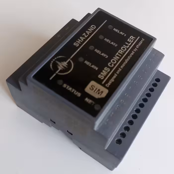 کنترل پیامکی شازند.کنترل تجهیزات برقی  از راه دور توسط پیامک