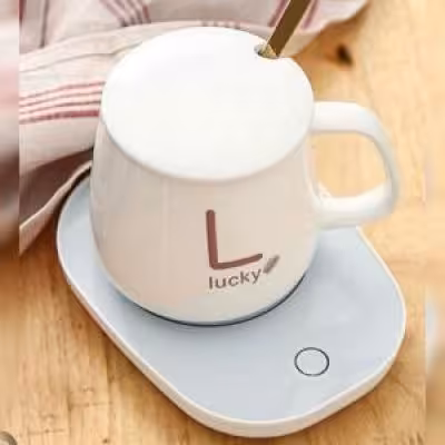 ماگ حرارتی لاکی همراه با صفحه گرمکن