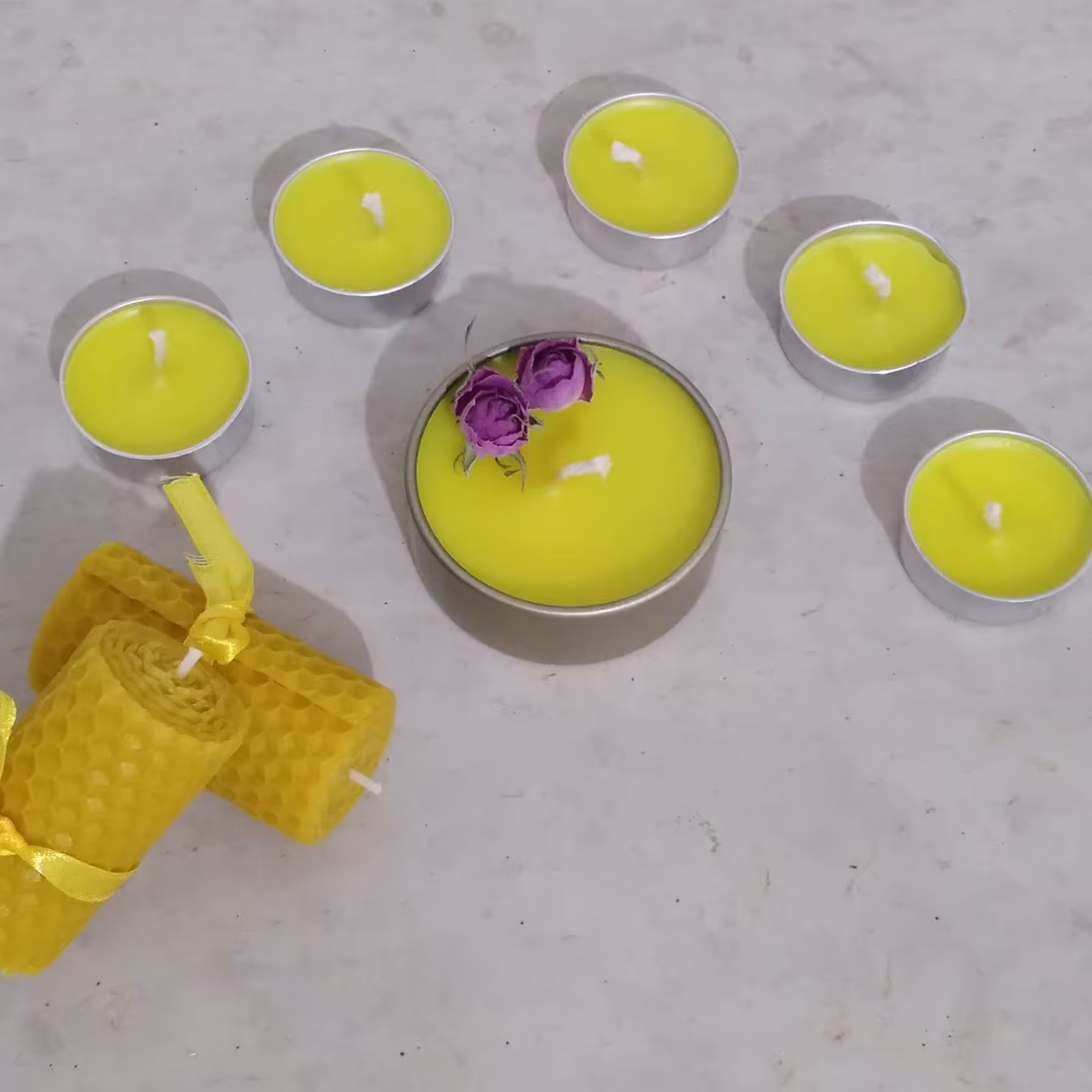  شمع های پک هدیه