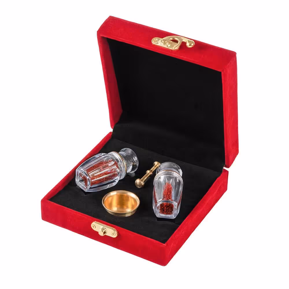 زعفران کادویی مخمل هل و زعفران 