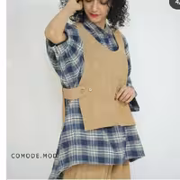 جلیقه و شلوار کبریتی 