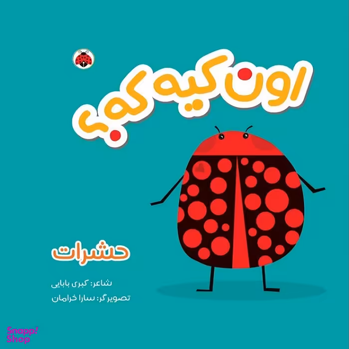 کتاب پارچه ای اون کیه که مدل حشرات اثر کبری بابایی نشر شهر قلم