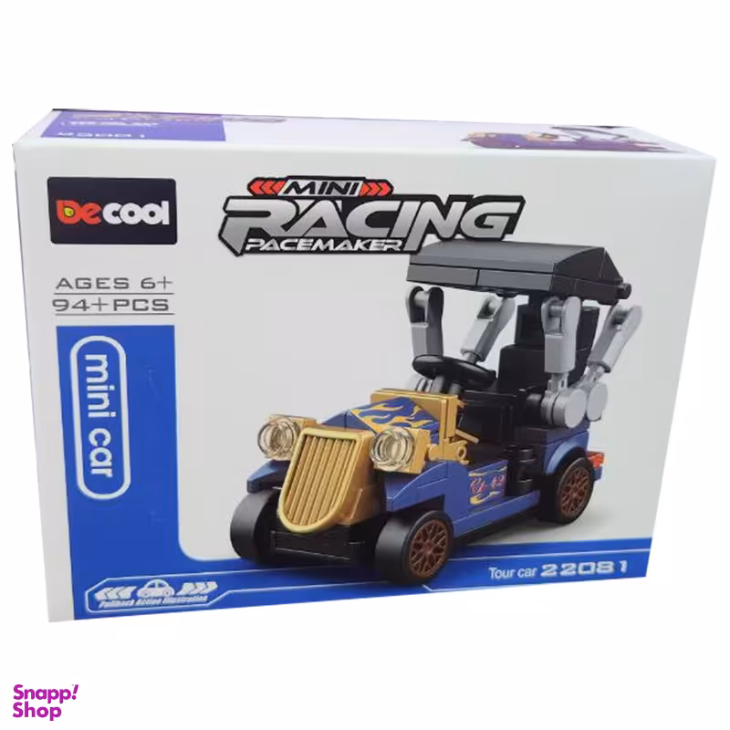 ساختنی دکول مدل Racing Car کد 22081