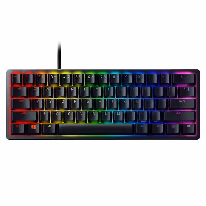 کیبورد گیمینگ ریزر Razer Huntsman Mini Red Switch 60% Gaming