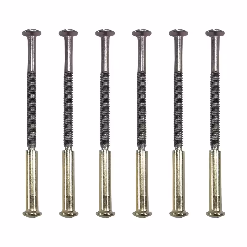 پیچ و مهره فیکس دستگیره مدل Gh-60 مجموعه 6 عددی