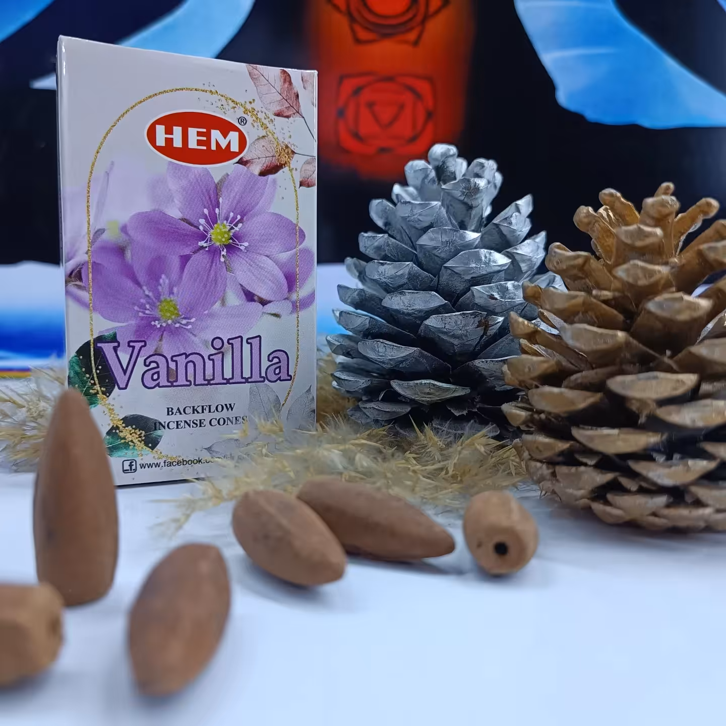 عود مخروطی HEM با رایحه وانیل