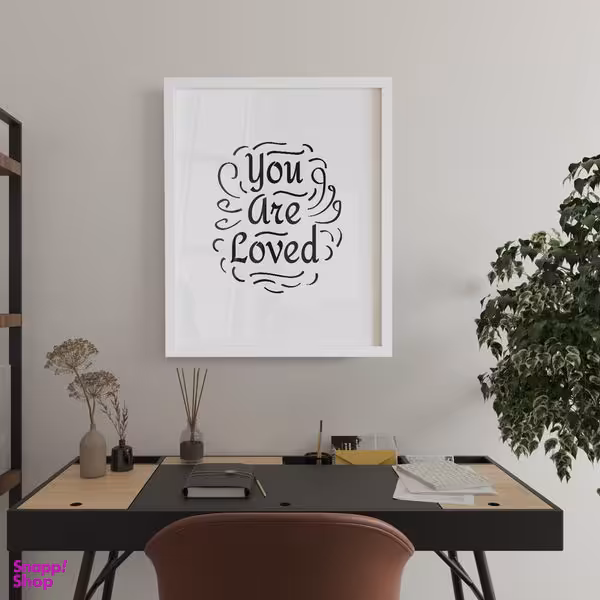 تابلو مدل نوشته انگلیسی طرح LOVE کد 323