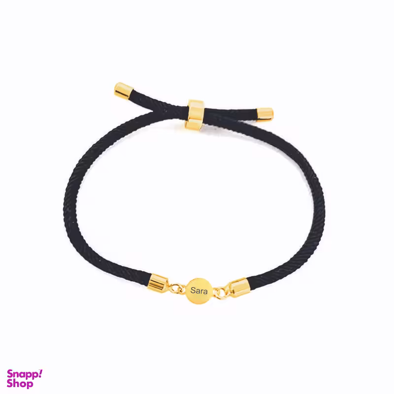 دستبند طلا 18 عیار زنانه لیردا مدل اسم سارا jey225