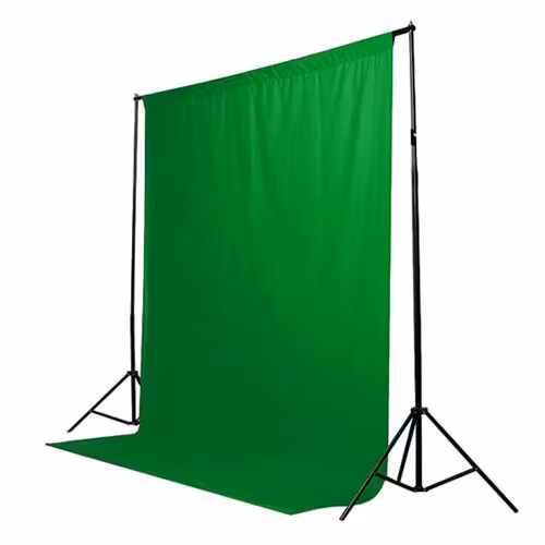 فون بک گراند مخمل سبز کروماکی سایز Background Green 3×5