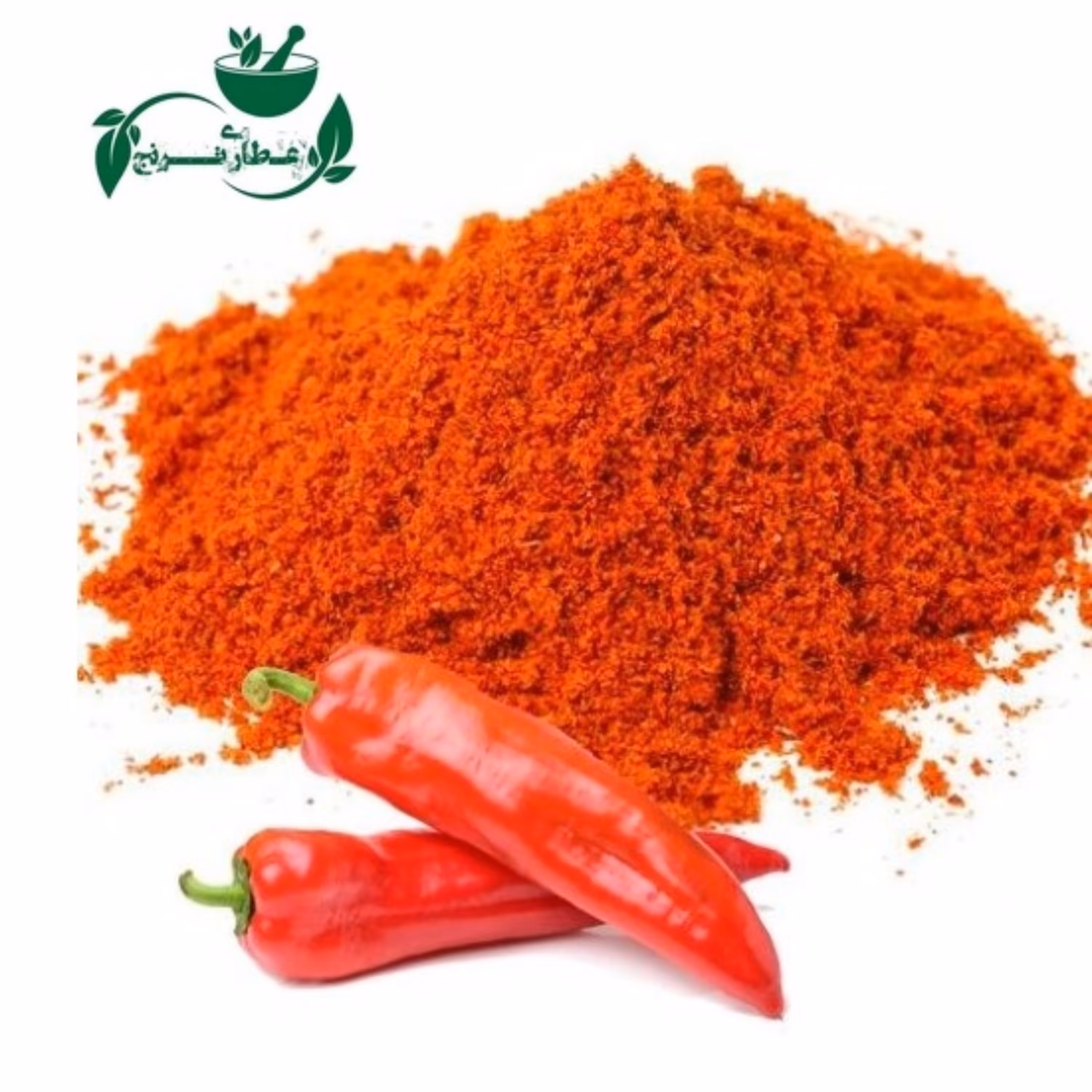 پودر فلفل قرمز چیلی هندی ( ممتاز ) عطاری ترنج در بسته بندی های 50 گرمی به بالا
