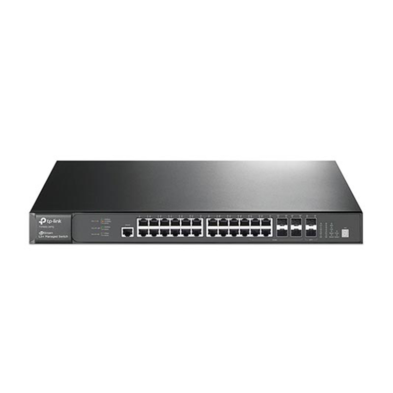 سوئیچ مدیریتی 28 پورت تی پی لینک T3700G-28TQ
