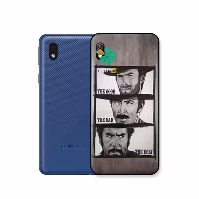 کاور گوشی سامسونگ Samsung Galaxy A01 Core طرح خوب بد زشت